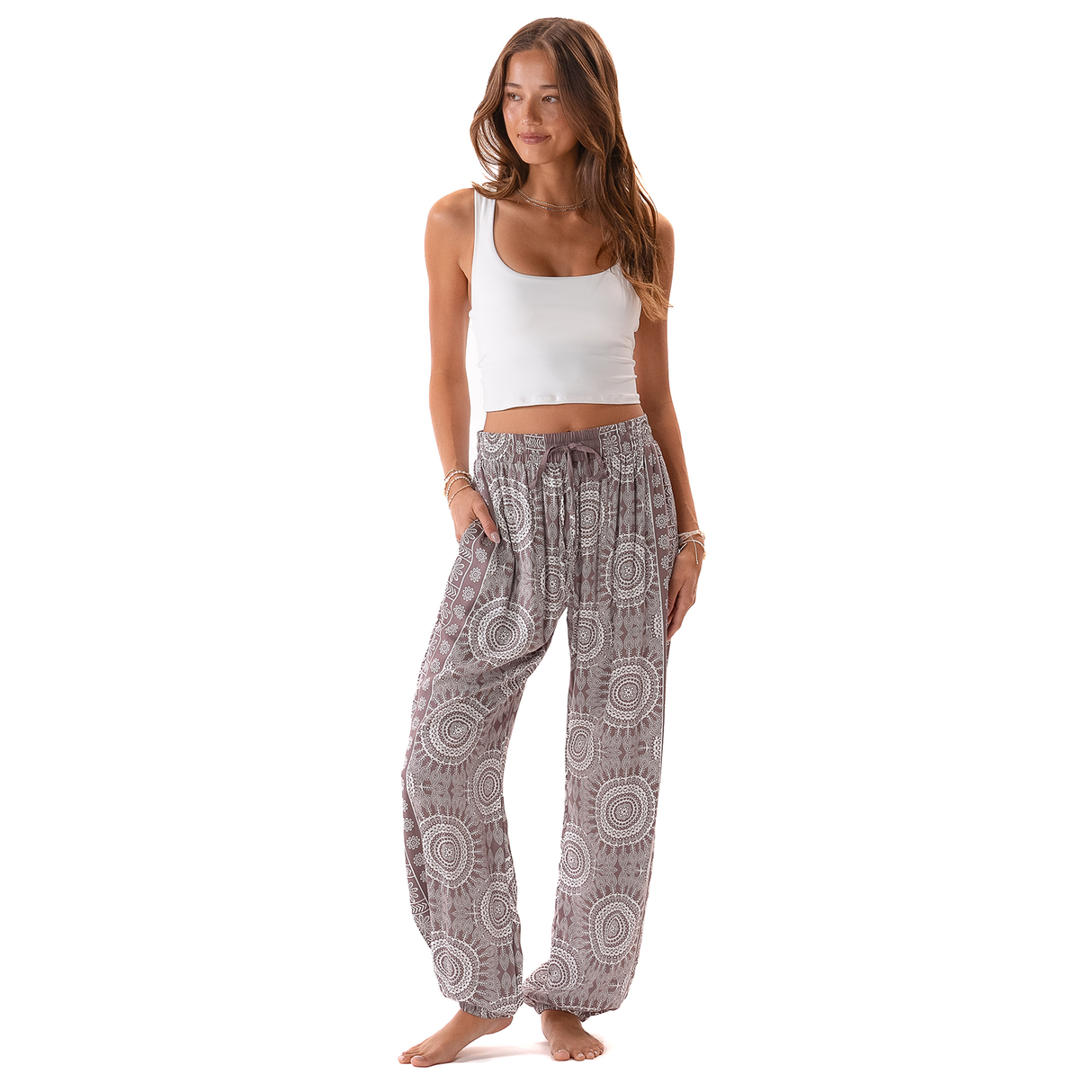 Nosara Jogger Harem Pants From LotusAndLuna