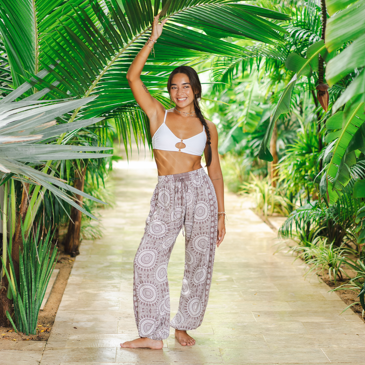 Nosara Jogger Harem Pants From LotusAndLuna