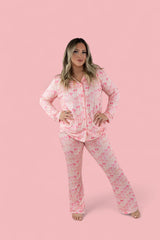 BLISSFUL BOWS WOMEN’S RELAXED FLARE DREAM SET from DREAM BIG LITTLE CO