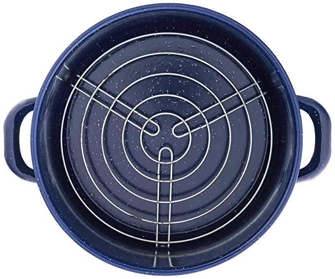 Imusa Steamer Pot Blue Enamel 16 qrt From Mexmax INC.