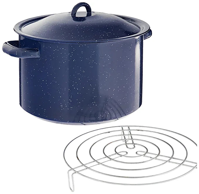 Imusa Steamer Pot Blue Enamel 16 qrt From Mexmax INC.