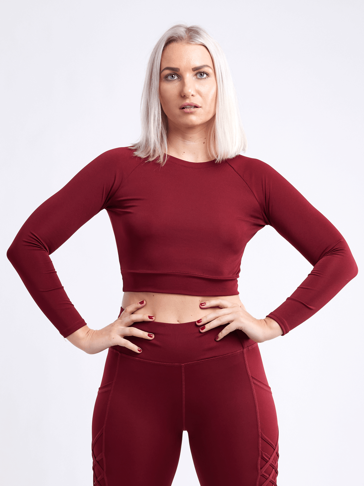 JupiterGear Long-Sleeve Crop Top from Jupiter Gear