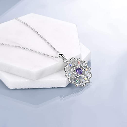 CHAKRAS LOTUS NECKLACE from Ashlen