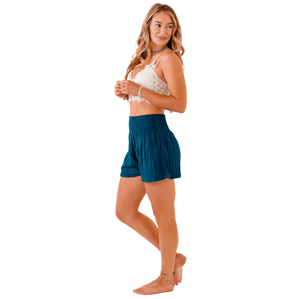 Pacific Cotton Shorts From LotusAndLuna