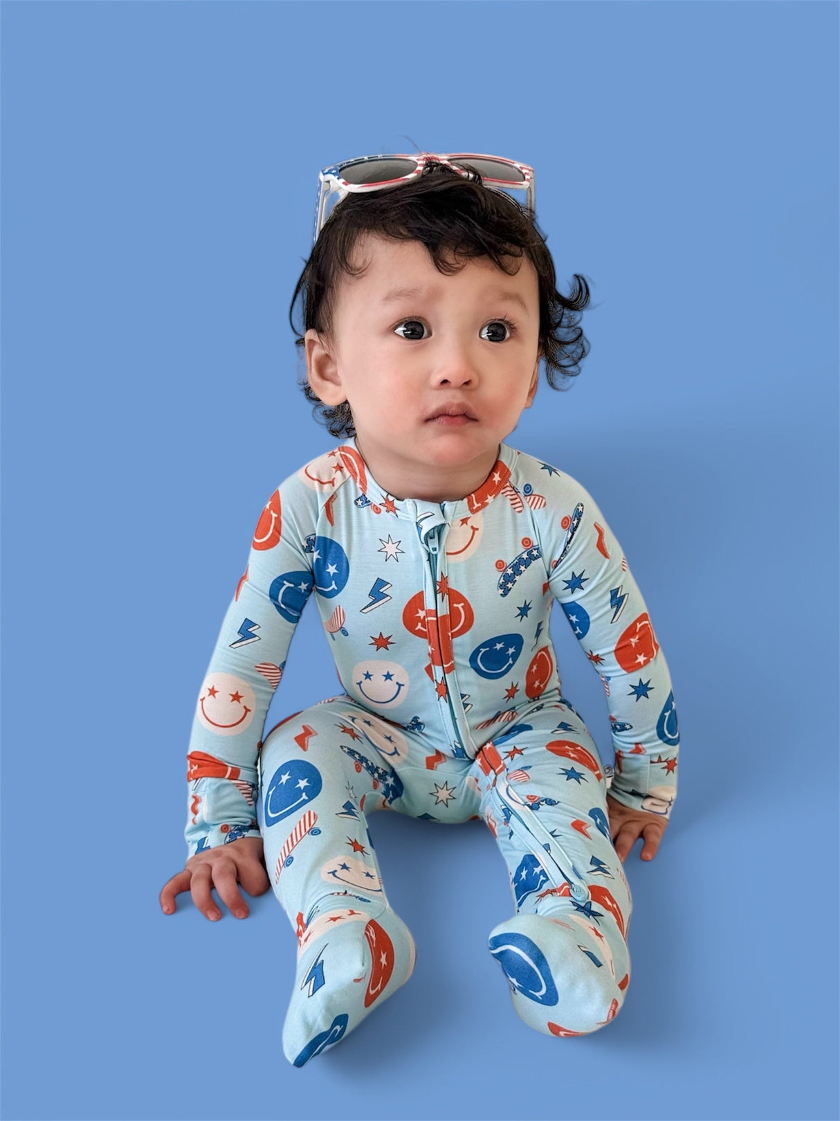 FREEDOM SKATIN' SMILES DREAM ROMPER from DREAM BIG LITTLE CO