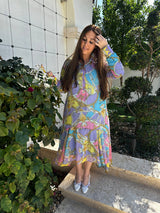 Multi Chain Dress From Drama NYC Plus