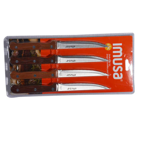 Imusa Steak Knife Set 4 pc from Mexmax INC.