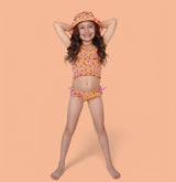 SHELLO SUMMER DREAM SMOCKED TANKINI TWO PIECE SWIM SUIT from DREAM BIG LITTLE CO