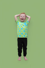 NEON SMILES DREAM POCKET TEE from DREAM BIG LITTLE CO
