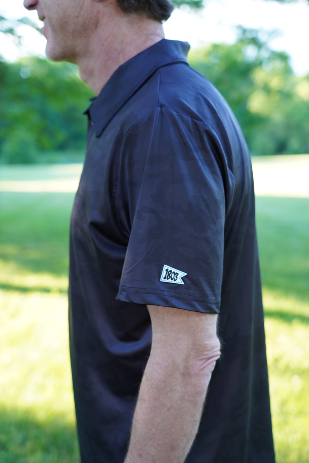 Midnight Camo Polo 1803 Sports from 1803 Sports