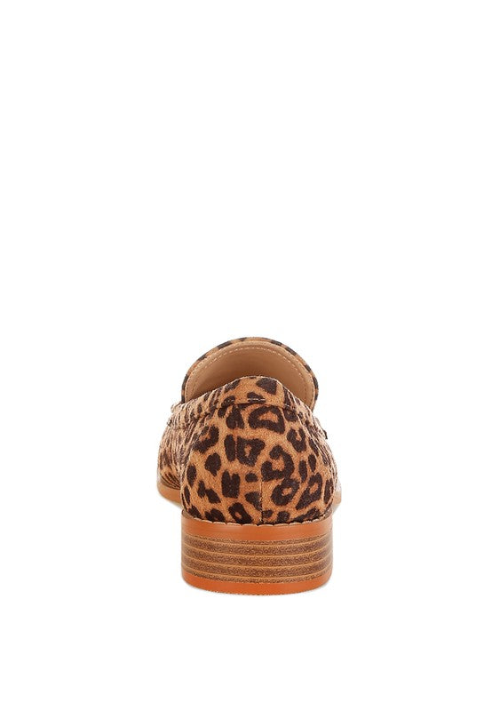 Cacani Leopard Print Heeled Loafers from My Pampered Life Seattle