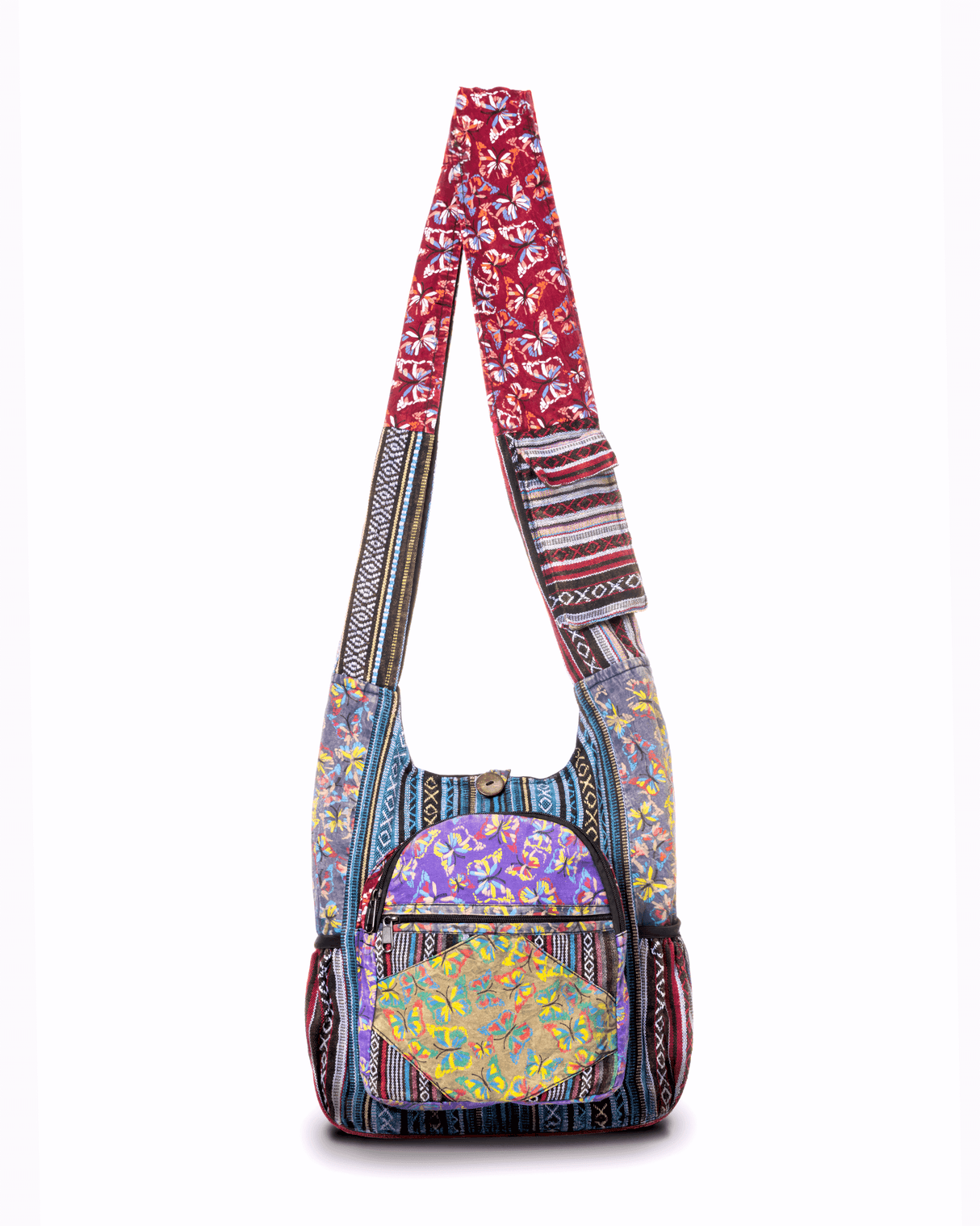 Kathmandu Collection Butterfly Design Hobo Bag from Jupiter Gear