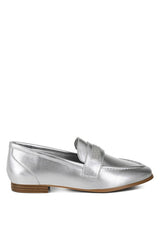 Eden Ode Rhinestone Strap Metallic Loafers from My Pampered Life Seattle