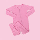 BELLA PINK RIB DREAM ROMPER from DREAM BIG LITTLE CO