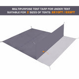 Waterproof Camping Tent Tarp, Multifunctional Tent Footprint From Redcamp