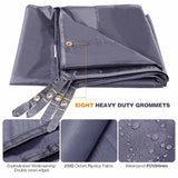 Waterproof Camping Tent Tarp, Multifunctional Tent Footprint From Redcamp