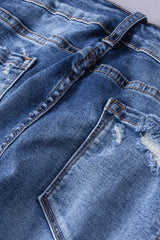 Angelina Distressed Flare Jeans From Threaded Pear