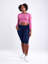 JupiterGear Long-Sleeve Crop Top from Jupiter Gear