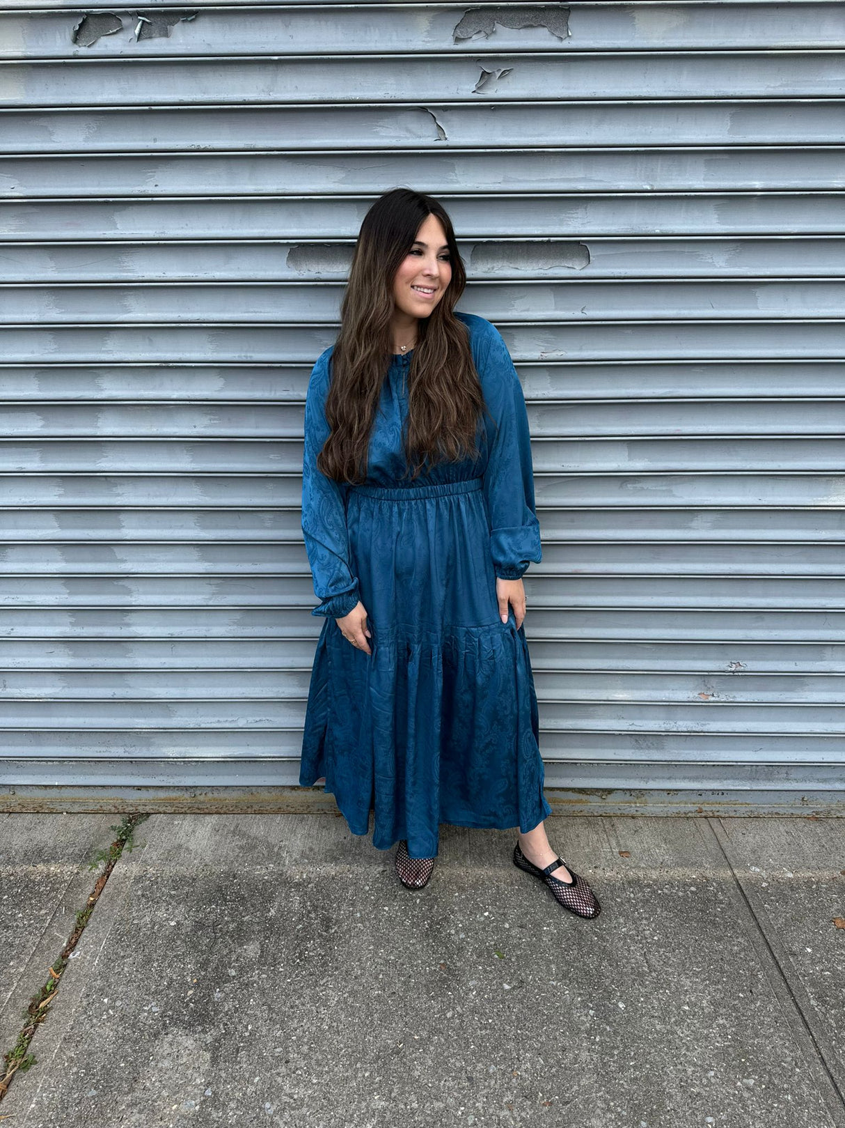 Ottie Paisley Dress From Drama NYC Plus