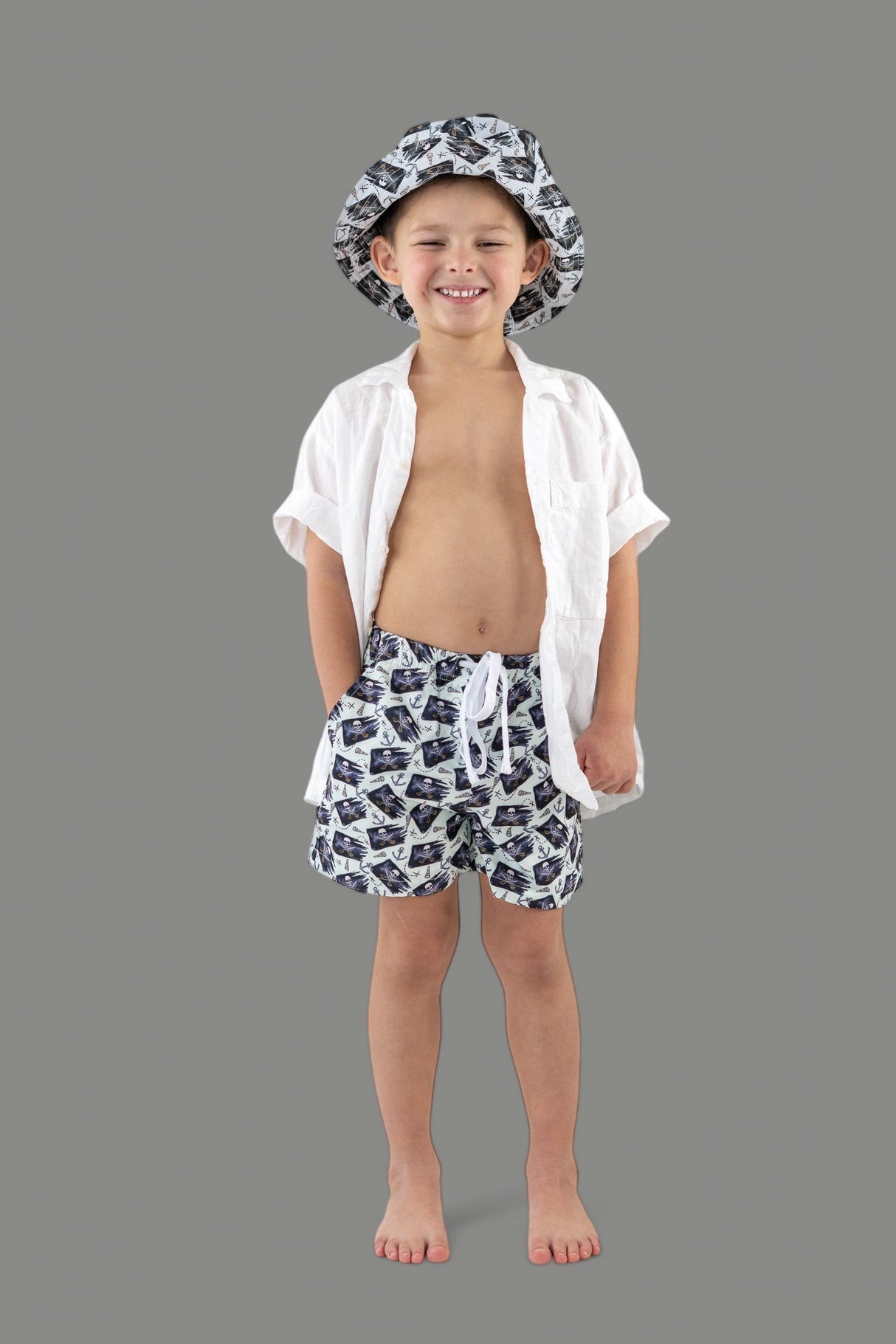 PIRATE CREW DREAM BUCKET HAT from DREAM BIG LITTLE CO