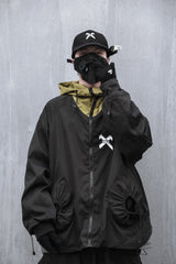 HiJ14 Black Industrial Climber Jacket from Niepce Inc