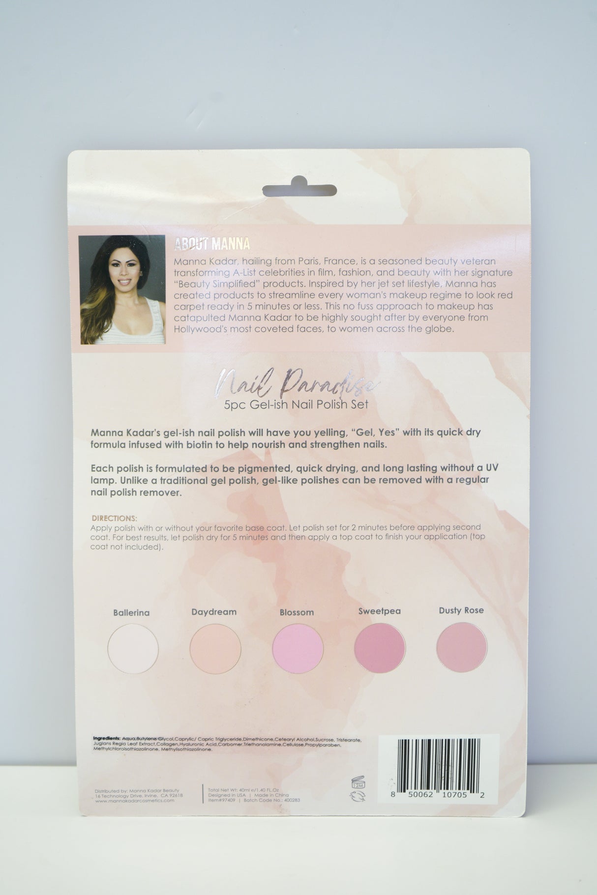 Nail Paradise From Manna Kadar Cosmetics