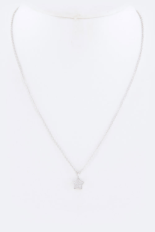 CZ Star Pendant Necklace from My Pampered Life Seattle