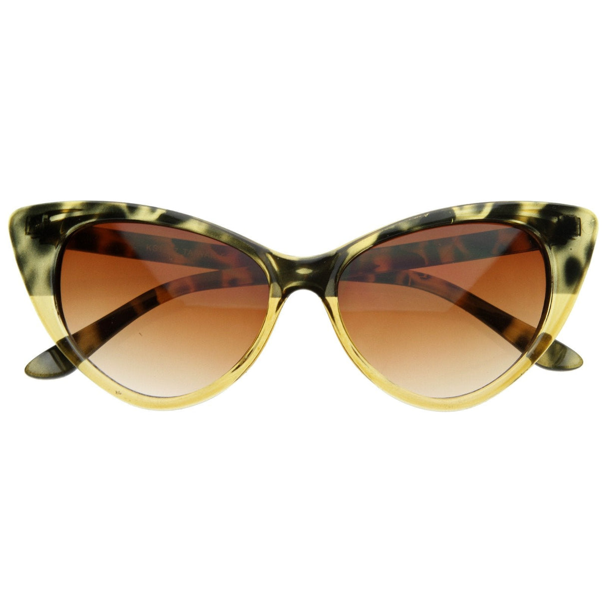 Womens Fashion Hot Tip Pointed Vintage Cat Eye Sunglasses 8371 from zeroUV