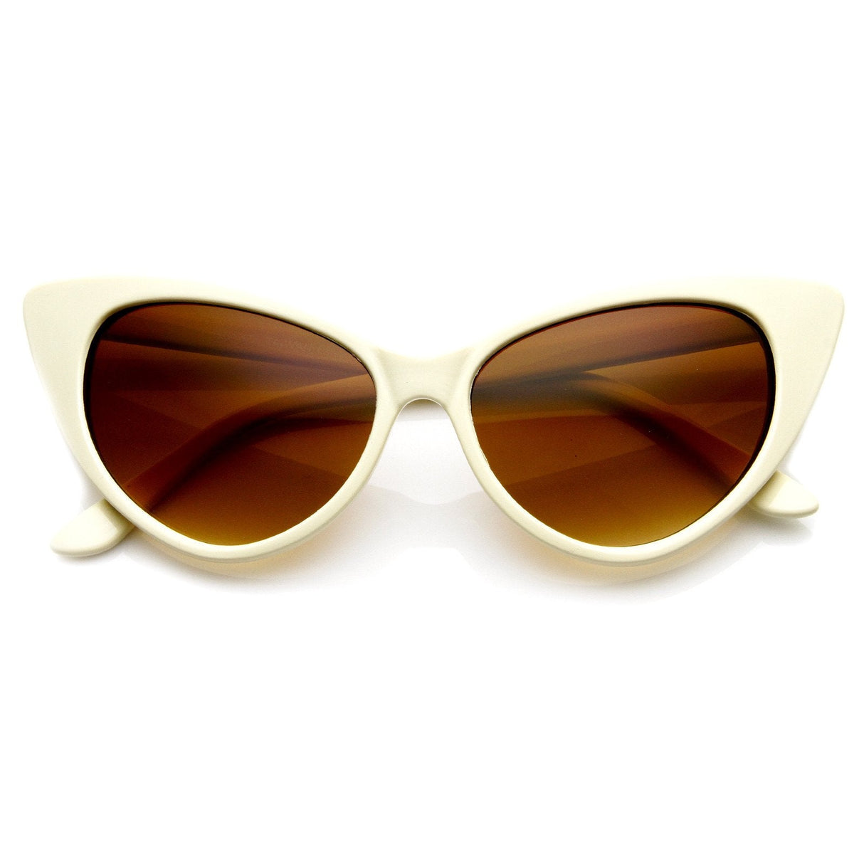 Womens Fashion Hot Tip Pointed Vintage Cat Eye Sunglasses 8371 from zeroUV