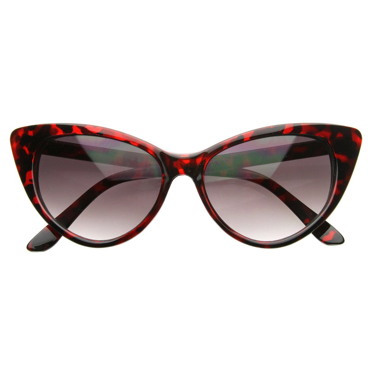 Womens Fashion Hot Tip Pointed Vintage Cat Eye Sunglasses 8371 from zeroUV