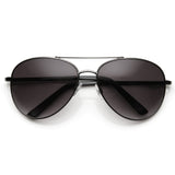 Large Round Full Metal Aviator Sunglasses 1373 58mm from zeroUV