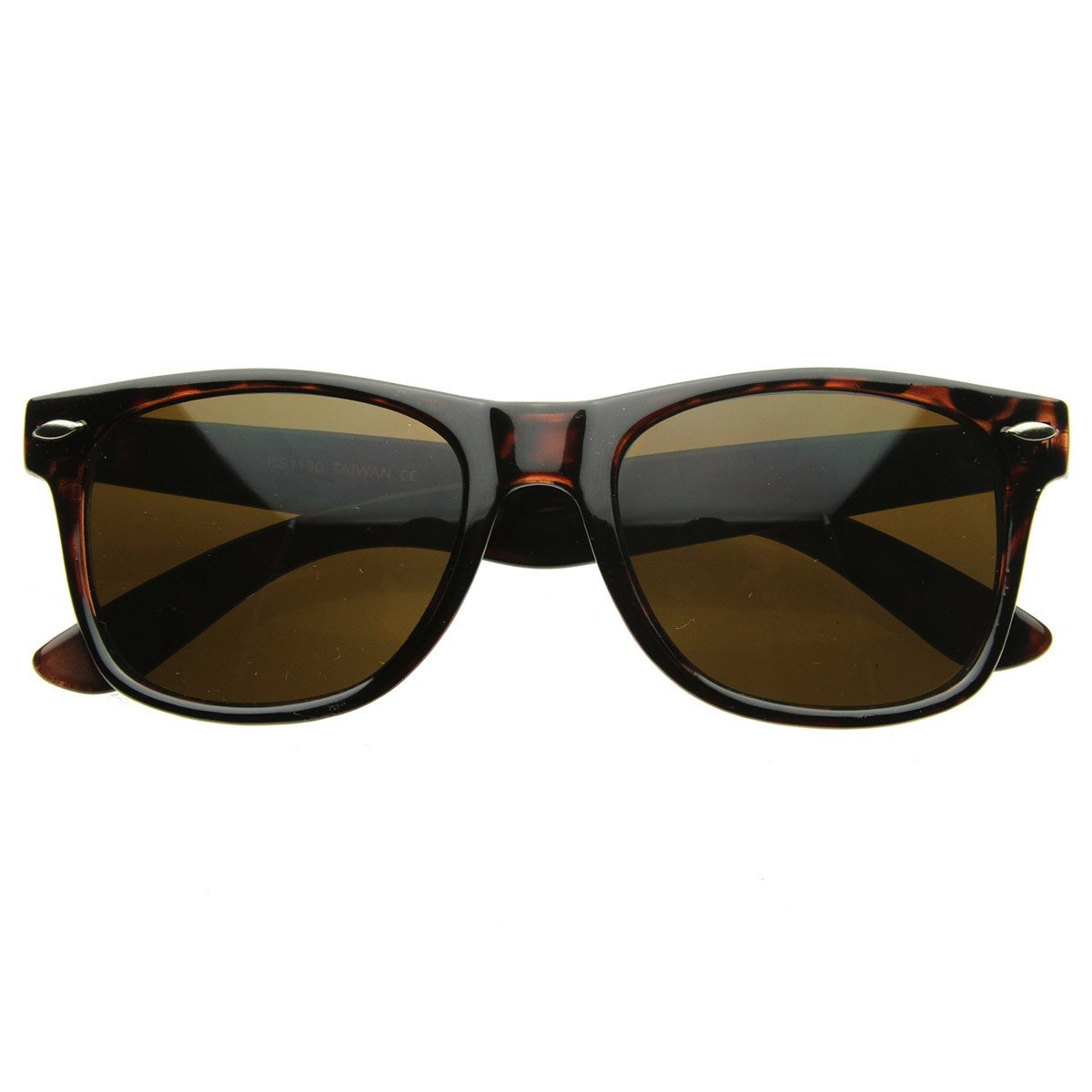 Hollywood Movie Classic Retro Horned Rim Sunglasses 8452 from zeroUV