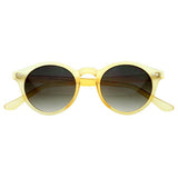 Vintage Inspired Key Hole Round Spectacles P3 Sunglasses 7055 from zeroUV