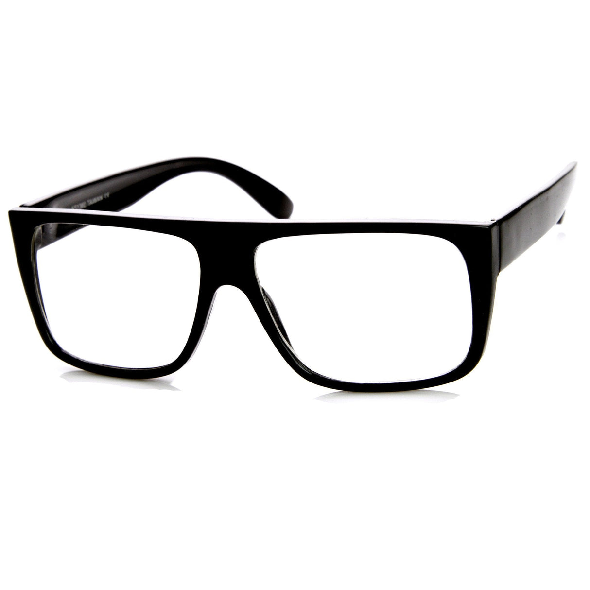 Flat Top Square Clear Lens Fashion Glasses 8807 from zeroUV