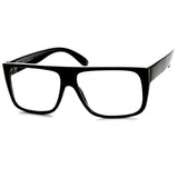 Flat Top Square Clear Lens Fashion Glasses 8807 from zeroUV