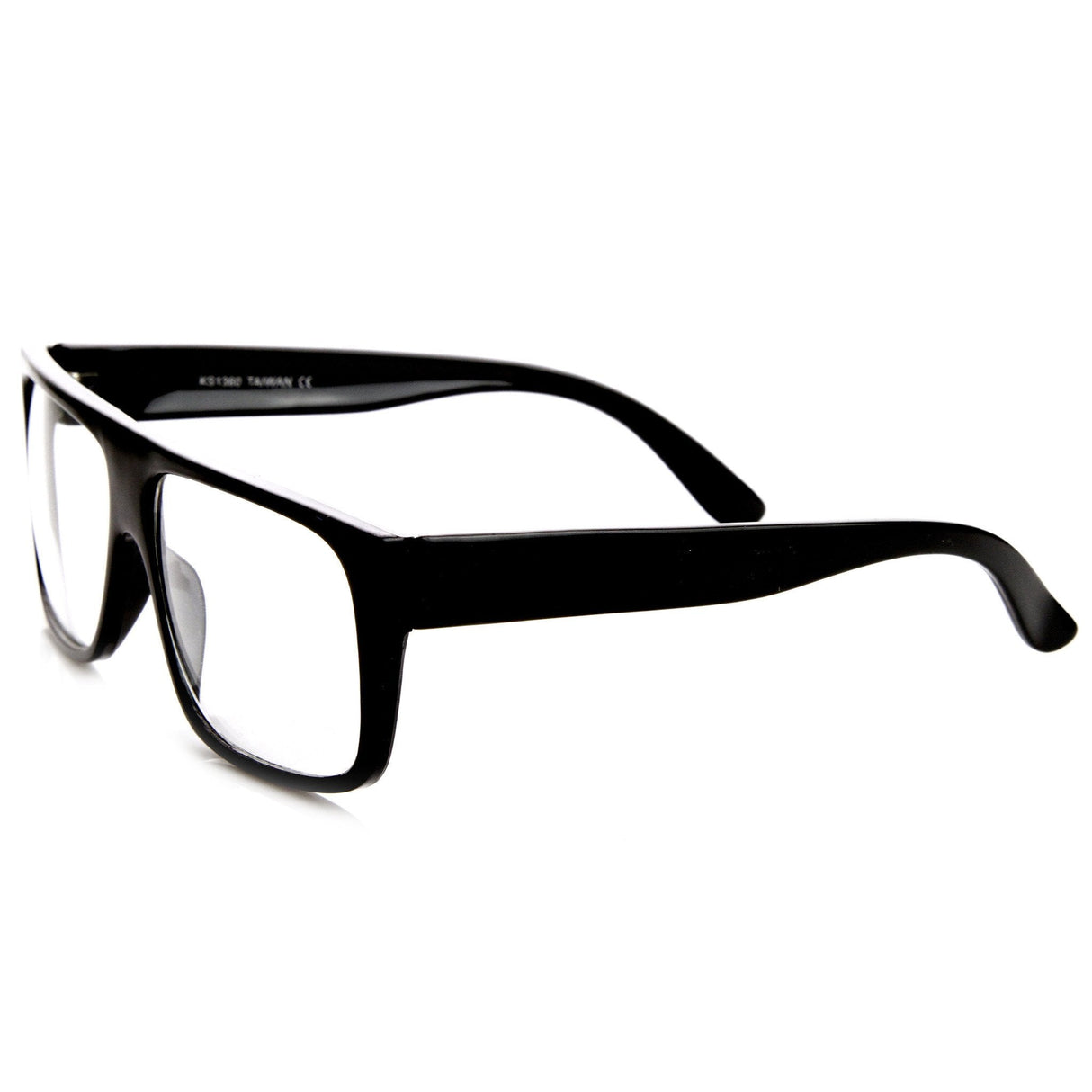 Flat Top Square Clear Lens Fashion Glasses 8807 from zeroUV