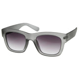 Artist Indie Hipster Fashion Soft Rubber Horned Rim Sunglasses 8355 from zeroUV