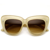 Celebrity Fashion Oversize Cat Eye Sunglasses 8300 from zeroUV