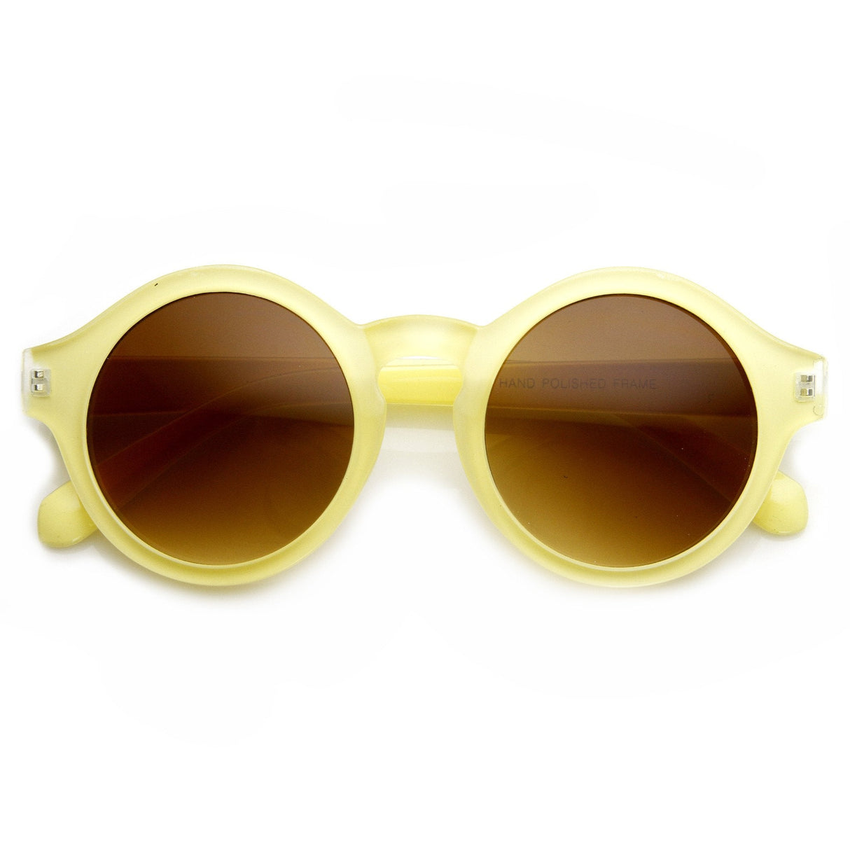 Classic Retro Keyhole Round P3 Frame Sunglasses 9196 from zeroUV