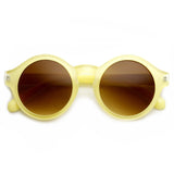 Classic Retro Keyhole Round P3 Frame Sunglasses 9196 from zeroUV