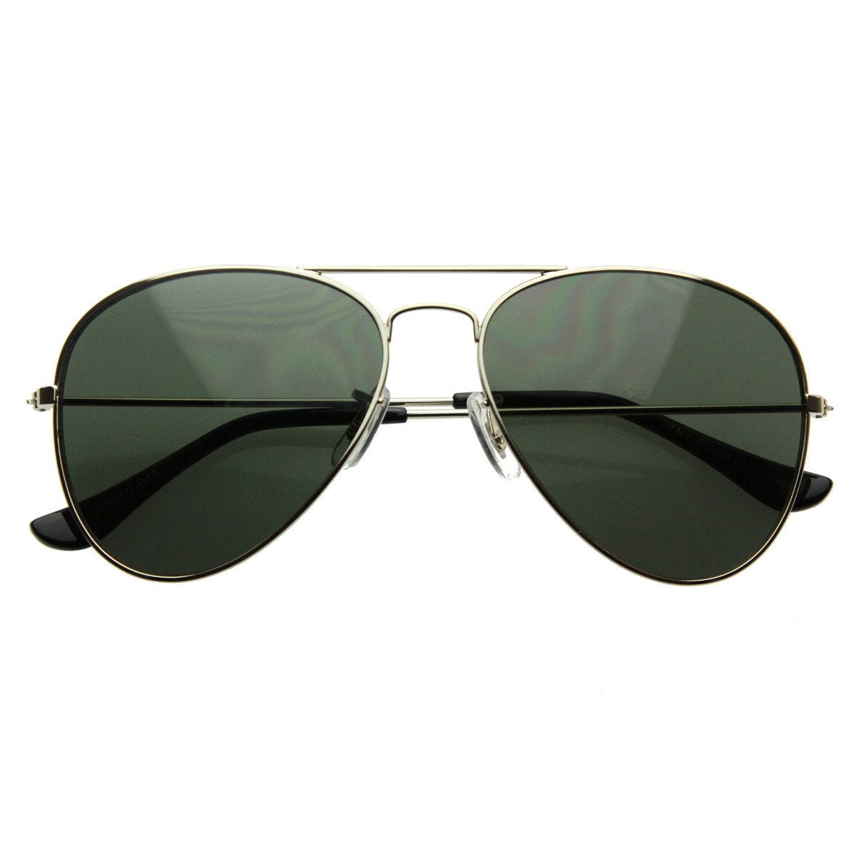 Celebrity Classic Metal Military Aviator Sunglasses 1041 from zeroUV