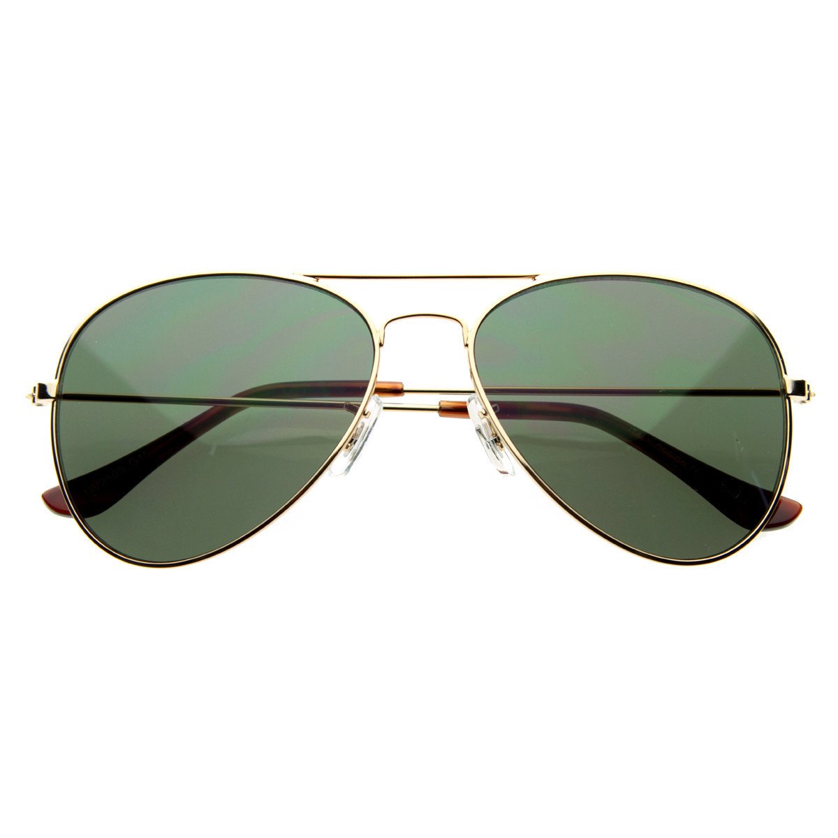 Celebrity Classic Metal Military Aviator Sunglasses 1041 from zeroUV