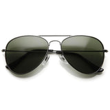 Celebrity Classic Metal Military Aviator Sunglasses 1041 from zeroUV