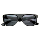 Hipster Super Flat Top Retro Horned Rim Sunglasses 8066 from zeroUV