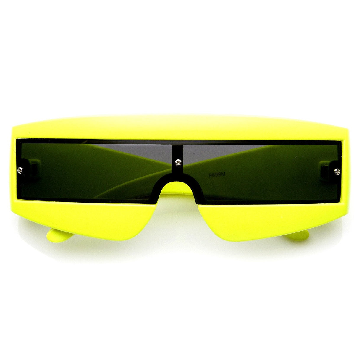 Retro Futuristic 1980's Fashion Shield Novelty Sunglasses 8399 from zeroUV