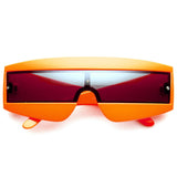 Retro Futuristic 1980's Fashion Shield Novelty Sunglasses 8399 from zeroUV