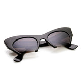 Women's Modern Cat Eye Bottom Cut Sunglasses 9232 from zeroUV