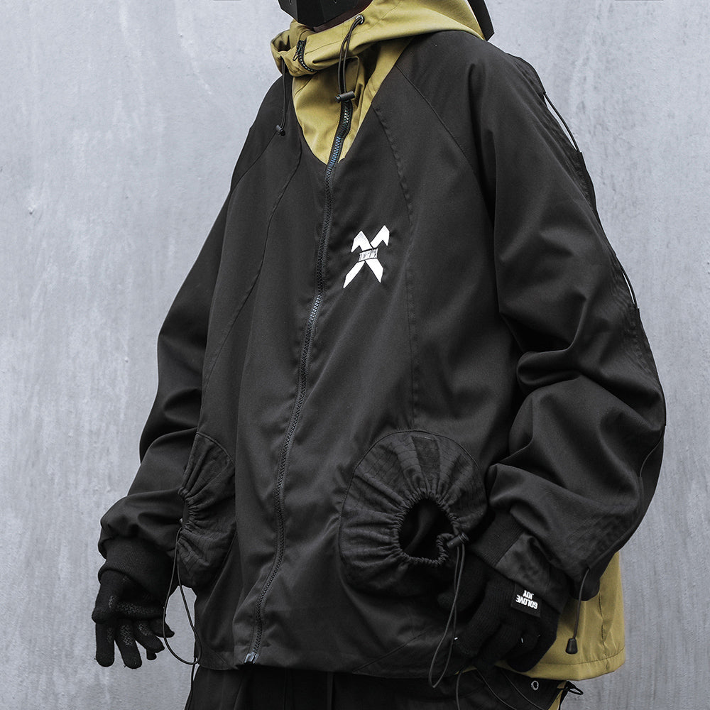 HiJ14 Black Industrial Climber Jacket from Niepce Inc
