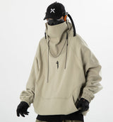 Precision Tactical High Neck Olive Sweater