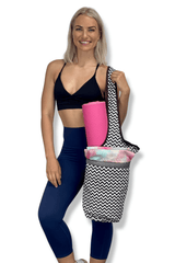 JupiterGear Yoga Mat Carrying Tote Bag with Large Pockets from Jupiter Gear